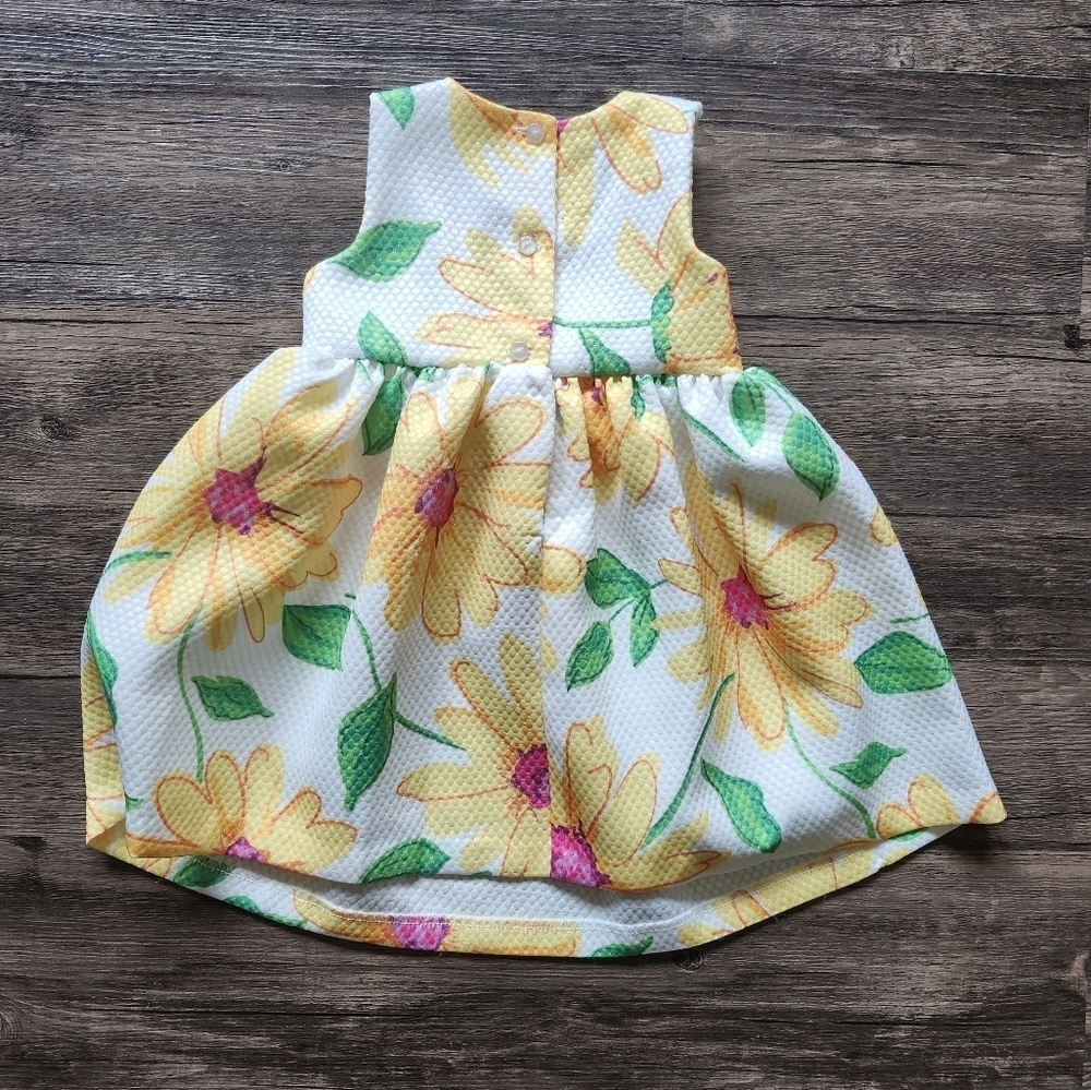 Bonnie Baby Spring Floral Dress - Picture 3 of 4